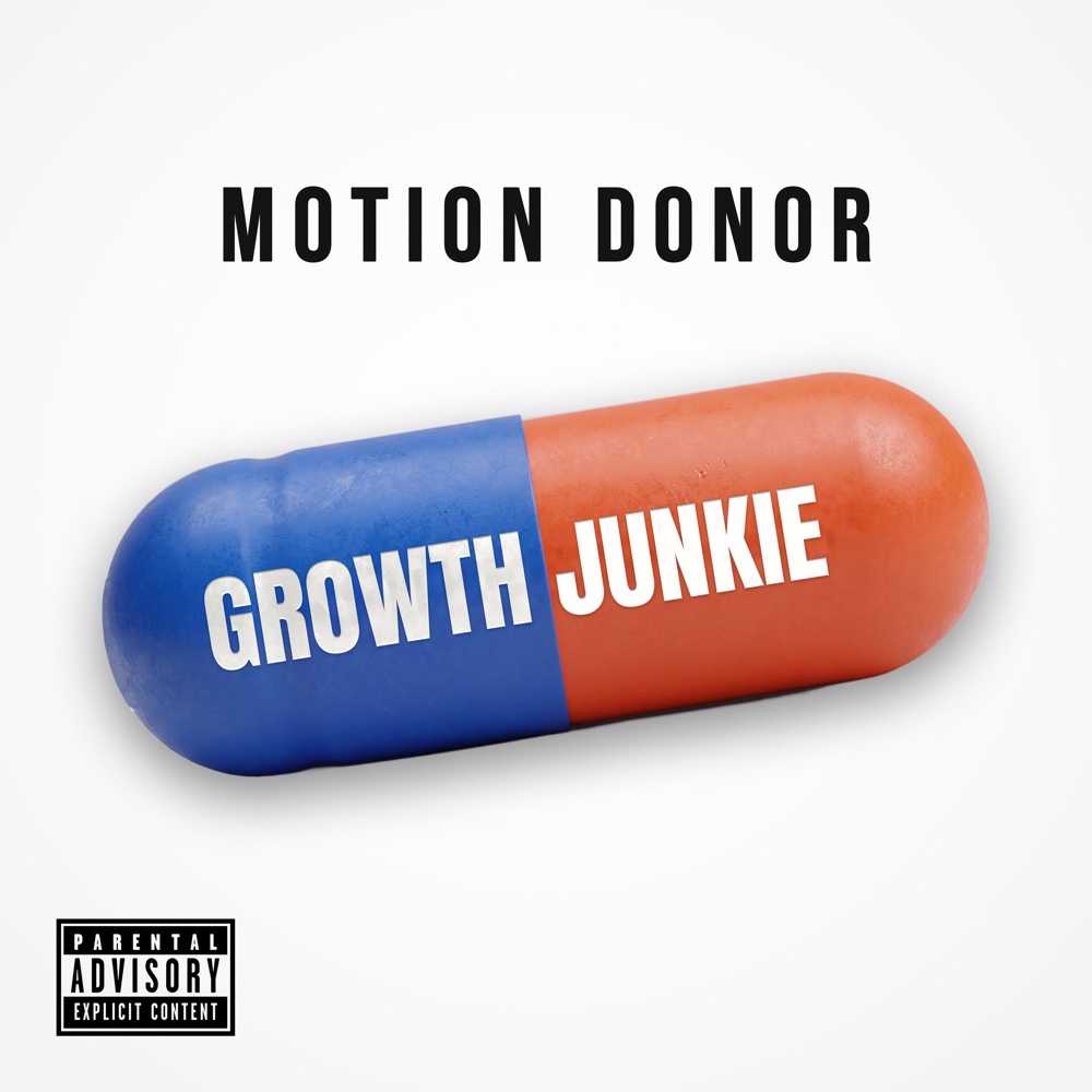 GROWTH JUNKIE by Motion Donor — album cover